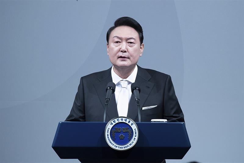Presiden Korea Selatan Yoon Suk Yeol Umumkan Darurat Militer, Demo Pemakzulan Bergulir. (X@jackvardan)